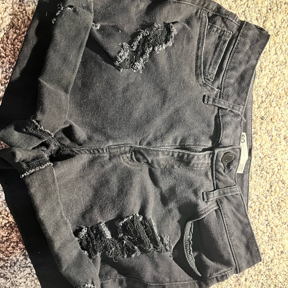 SO Black High Rise Denim